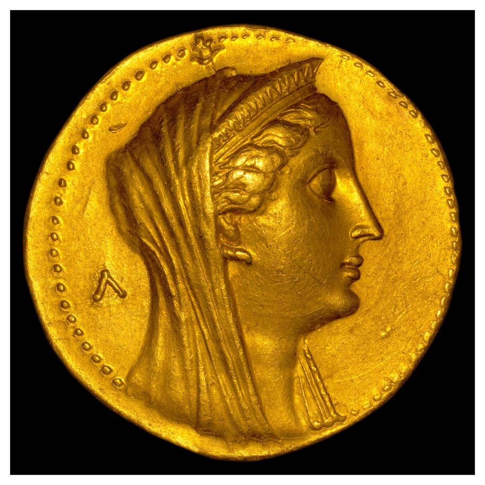 Arsinoe L octadrachm